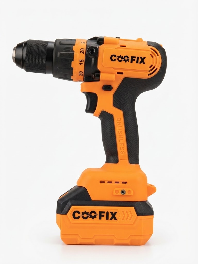 COOFIX CF-CID013 BL DARBELİ ŞARJLI MATKAP 20V 4.0 AMP 13MM