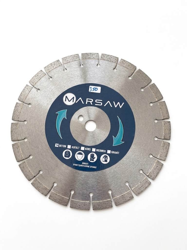 BETON KESME TESTERESİ 350X12X25.4 Z24