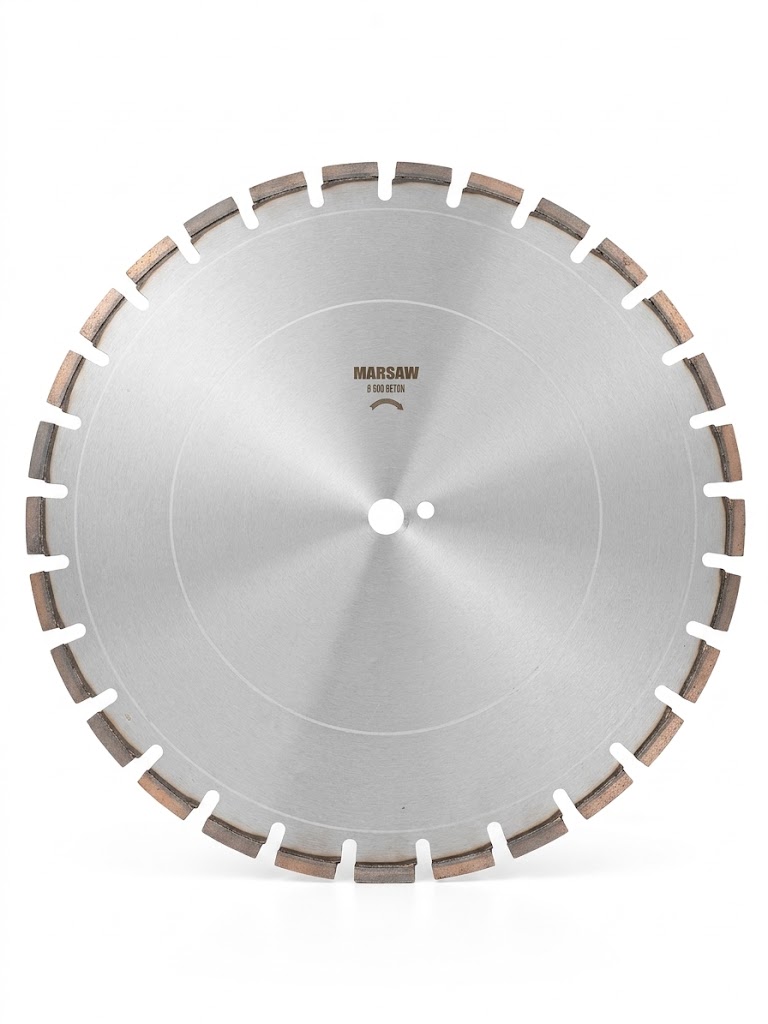 Beton Kesme Testeresi 500x10x25.4 z30 Lazer Kaynaklı